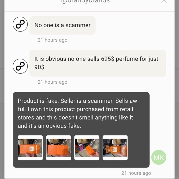 Scammer @Brandybrands - Picture 4 of 4